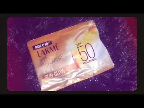 Gel या cream 🤔🤔 *NEW* LakmE 2 in 1 Sun Glow Gel 50+++++Niacinamide Review DEMO first USE| Lakme.