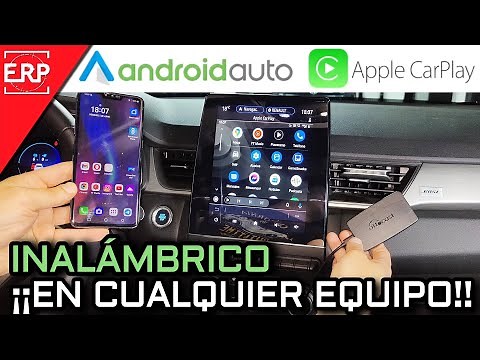 Android AUTO y CarPlay INALÁMBRICO en CUALQUIER coche. Adaptador WIRELESS U2-X Ottocast / Review