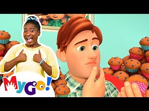 The Muffin Man | CoComelon - Nursery Rhymes | MyGo! Sign Language For Kids | ASL
