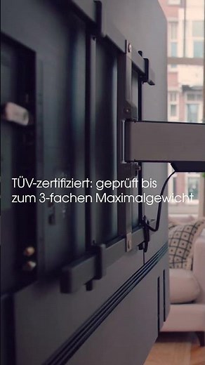 Die beste TV-Wandhalterung für OLED & QLED TV's | Vogel's (Shorts)