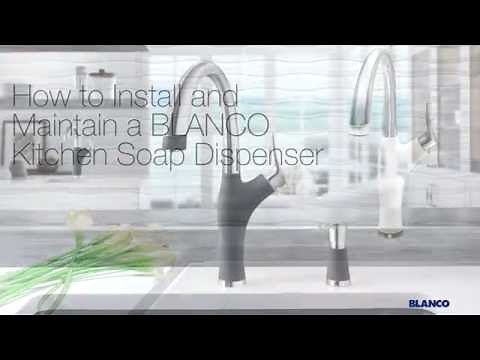 How to install a BLANCO soap dispenser