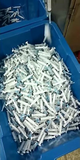 Syringe making machinery