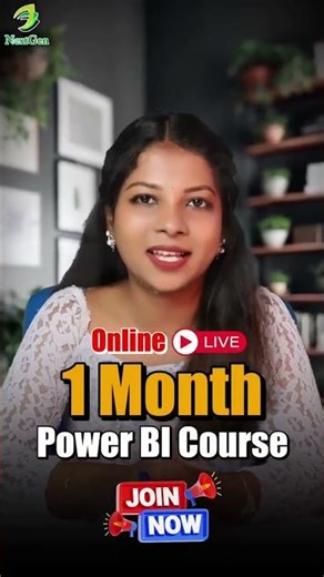 📢 30 Days Online Training on Power BI | NextGen Solutions | Cuddalore