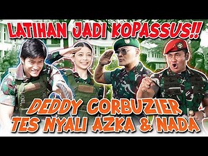 SAMPAI NANGIS LATIHAN DI KOPASSUS‼️Azka Corbuzier - Nada - Deddy Corbuzier