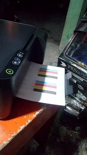 test print Epson printer L120 or L121
