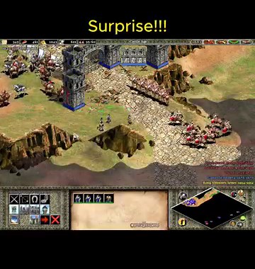 The game cheats 🥲😞|Age of empires 2 gameplay| #nostalgic #gaming #aoe2
