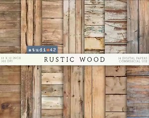 Shabby Wood Background Digital Papers, White Wooden Backgrounds, Rustic Wood Digital Background, Distressed Wood White Paper, Light Wood - Etsy