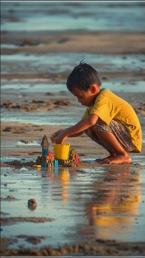 boys playing in the sand on the beach #beach #beachvibes #sandonbeach