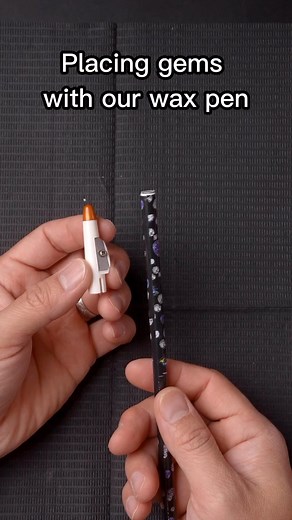 1K views · 26 reactions | The easy to use PLA Wax Pen allows you to carefully pick up individual gems or other nail decals. Pair with the PLA Nail Gems to finish your manicure! #PLANails  #PLAPro #NailAccessories #NailGems | PLA Nails | Facebook