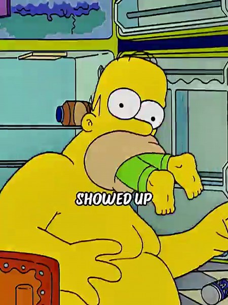 Homer gulped Bart down whole