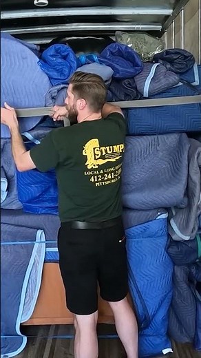 How to Secure Furniture in a Moving Truck, U-Haul & Box Truck #movingtips #diymoving #movingmadeeasy