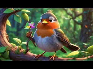Little Robin Redbreast – Sings with the Morning | Best Nursery Rhymes and Kids Songs Collection