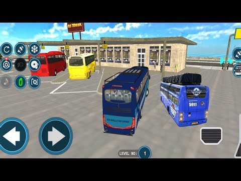 Bus Driving Games 2025 | OffRoad Coach Bus Driving 2 | Real Bus Drive Simulator - Android Gameplay