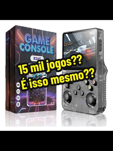 Mini Console com 15 Mil Jogos Exclusivos