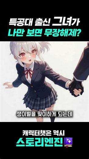 특공대 출신 그녀가 나만 보면 무장해제? #AI채팅 #스토리엔진