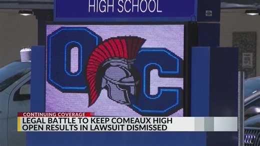 Comeaux High lawsuit dismissed, school closing may proceed | Haystack News