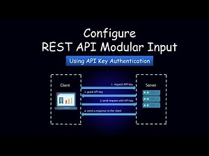 Configure REST API Modular Input using API Key Authentication