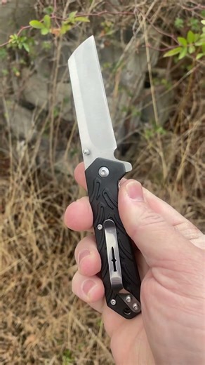 6 Days in Edc Carry Knife Challenge Camillus Treadz 420 Stainless Steel Black Handle And Cip