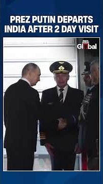 Putin Leaves India With Big Trade, Defence Pledges As Modi–Putin Partnership Deepens |#shorts