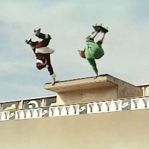 Jackass, season 1. My elf @buckylasek & I spreading cheer at Encinitas YMCA ramp. Thanks to @jetstreamofbullshit for reminding me of this, even though I honestly don't remember shooting it. | Tony Hawk