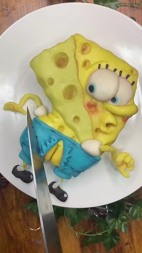 Warning: violent. #cursed #cake #shrek