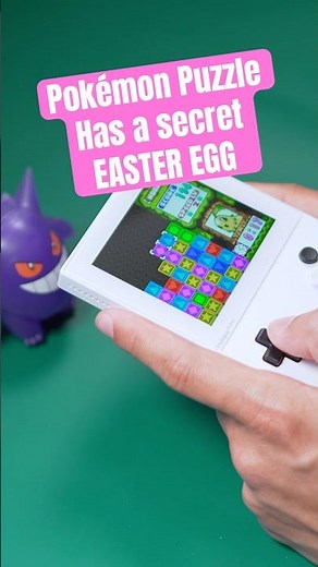 A secret Easter egg in Pokémon Puzzle for the Gameboy Color!