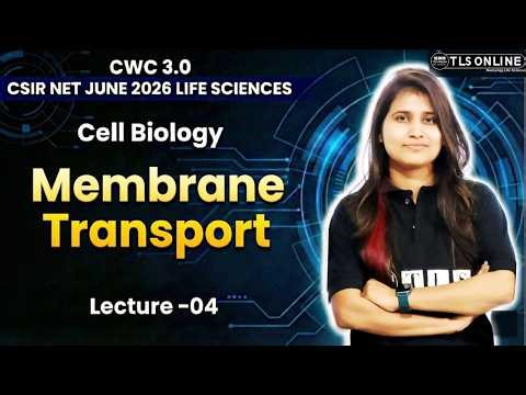 𝐌𝐞𝐦𝐛𝐫𝐚𝐧𝐞 𝐓𝐫𝐚𝐧𝐬𝐩𝐨𝐫𝐭 | 𝐂𝐞𝐥𝐥 𝐁𝐢𝐨𝐥𝐨𝐠𝐲 𝐋𝐞𝐜𝐭𝐮𝐫𝐞 𝟎𝟒 | 𝐂𝐒𝐈𝐑 𝐍𝐄𝐓 𝐉𝐮𝐧𝐞 𝟐𝟎𝟐𝟔 | 𝐂𝐖𝐂 𝟑.𝟎