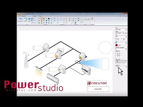 Create your first screen in PowerStudio Scada