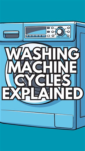 Zachary Pozniak | This is a 4th generation dry cleaner’s explanation of the different washing machine cycles. The main differences between the various cycles... | Instagram
