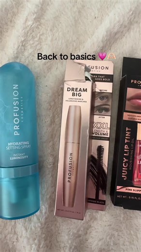 This bundle is perfect quick easy make up routine! @Profusion Cosmetics UK #glowuproutine #backtobasicschallenge #fyp #makeup #trending