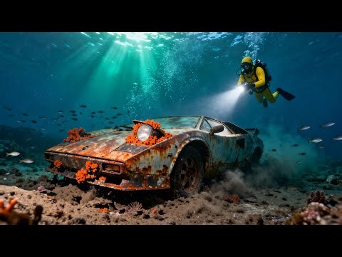Lamborghini Countach Found Underwater - $2M in Gold & Cash Still Inside