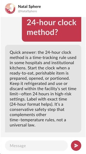 What is the 24-hour clock method?