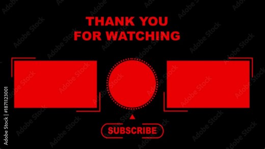 Motion Graphics for End Screens with Animated Backgrounds. Suitable for all social media video channels. YouTube Video Outro Animated Background End Screen Video Template. Stock Video