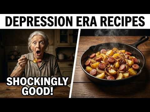 25 Forgotten Poor Man Recipes From the Great Depression No One Makes Anymore