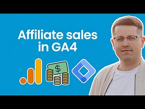 Affiliate sales tracking with Google Analytics 4 and GTM