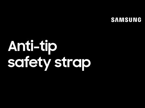 Using anti-tip safety straps to secure your TV | Samsung US