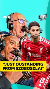 456K views · 14K reactions | "OH MY WORD! What a strike!" ☄️️ John Murray & Dion Dublin on Szoboszlai’s outrageous free-kick v Arsenal #BBCFootball #LFC | BBC Radio 5 live Sport | Facebook
