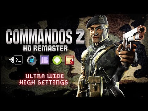 Commandos 2: HD remaster on Android. MOBOX WOW64. Snapdragon 8gen2.