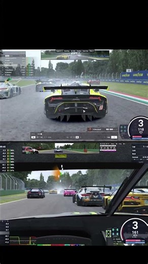 Is it a Lambo is it a Plane you decide. Lamborghini flew in my LMU race.