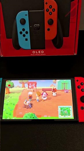 Switch 2 vs Switch OLED – Quick Comparison! #switch2 #nintendo #animalcrossing