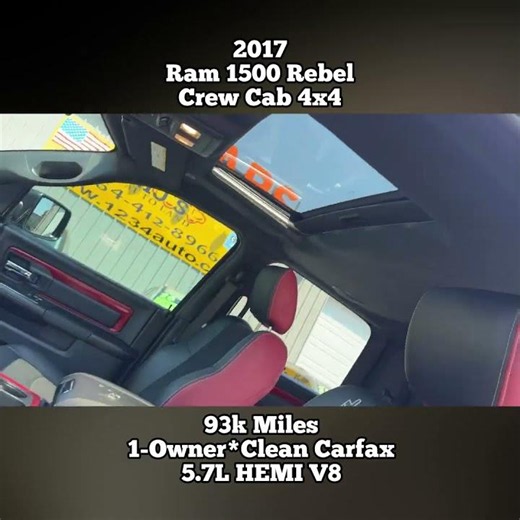 2017 Ram 1500 Rebel Crew Cab 4x4 #mjsautoland #864cars