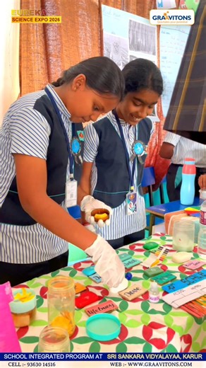 🔬✨ EUREKA! – Science Expo 2026 ✨🔬 A Festival of Scientific Discoveries Curiosity meets creativity at EUREKA Our Grade 6 to Grade 8 students showcased their scientific thinking, experiments, and innovative ideas—turning classrooms into labs of discovery! 💡⚗️ This National Science Day celebration is all about learning by doing, asking why, and shouting EUREKA! Proud to nurture young minds who explore, experiment, and evolve 🚀 School Integrated Program at Sri Sankara Vidyalayaa, Karur 🧪📚 💫Gr