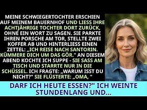 Meine Schwiegertochter tauchte auf meinem Bauernhof auf und ließ ihre achtjährige Tochter dort zu