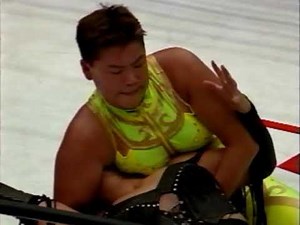 JWP ダイナマイト関西&キャンディー奥津vsデビル雅美&キューティー鈴木