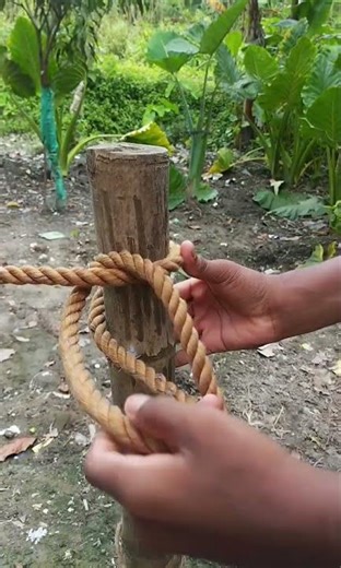 I believe! The Earth's strong knot over hand knot 🤔