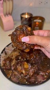 Oxtail & rice & peas for Sunday dinner 😋🩷