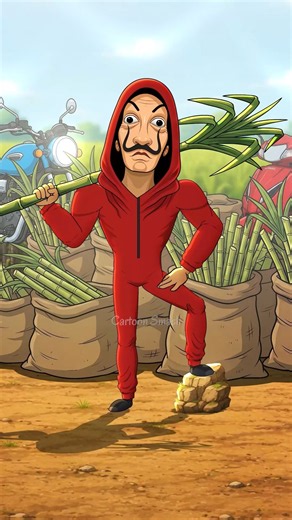 Bella Chio x Ganna Khao 😂 Money Heist #chini #e20 #ganna
