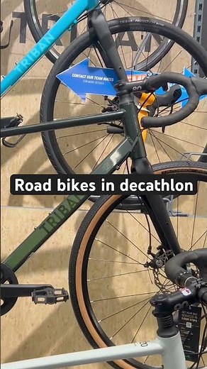 Triban 100, triaban 120, triban gravel, vanrysel road bike decathlon