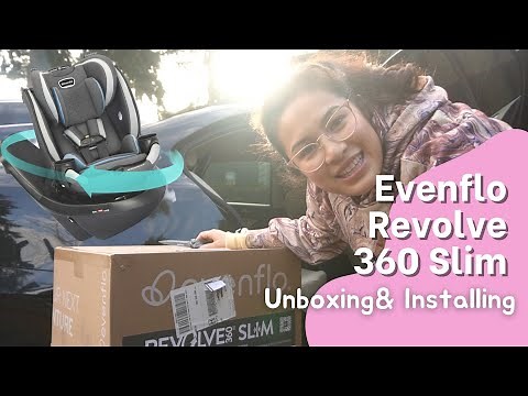 Evenflo Revolve 360 Slim | How to install, Unboxing, & first impressions review