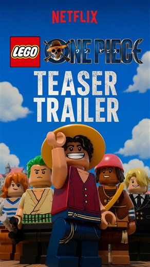 LEGO ONEPIECE TEASER TRAILER #onepiece #lego #legoonepiece #netflix #onepieceliveaction #animenews